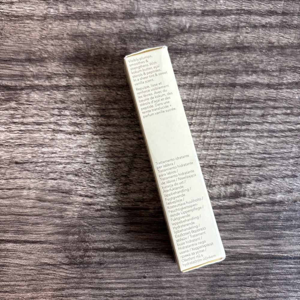 Pout Preserve Hydrating Peptide Lip Treatment ~Vanilla Bonbon~ 0.4 oz NIB - Picture 2 of 3